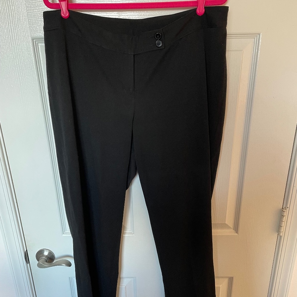 Lane Bryant Straight Leg Mid Rise Dress Pants US 14